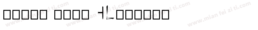 Manix Sans HL字体转换